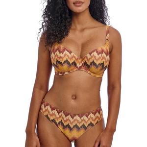 Freya Womens Arizona Wave Underwire Plunge Bikini Top(Horizon)