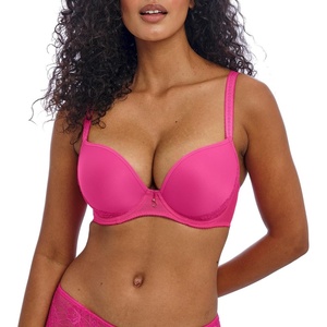 Freya Women’s Fascinate Underwire T-Shirt Bra(Hot Pink)