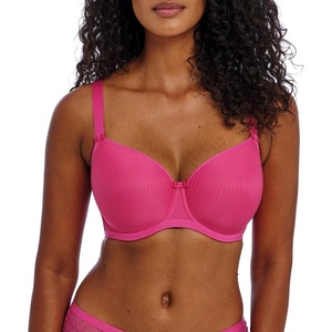 Freya Women’s Idol Underwire Molded T-Shirt Bra.(Hot Pink)