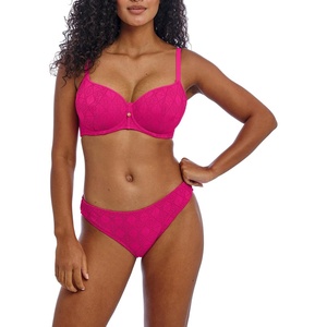 Freya Women’s Nomad Nights Underwire Sweetheart Bikini Top(Fuschia)
