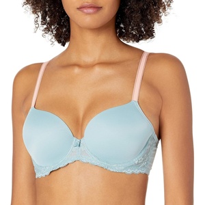 Freya Womens Offbeat Underwire Demi Plunge Molded T-Shirt Bra(Earl Grey)