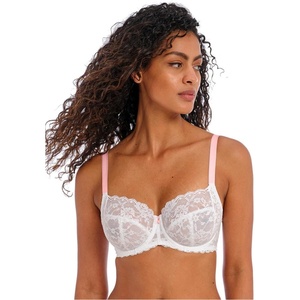Freya Women’s Offbeat Underwire Side Support Bra(White)