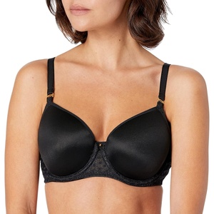 Freya Womens Starlight Balcony Underwire Moulded Bra(Black)