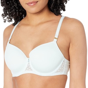 Freya Womens Starlight Balcony Underwire Moulded Bra(Pure Water)