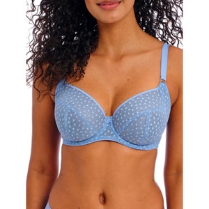 Freya Womens Starlight Underwire Balcony Side Support Bra(Cornflower)
