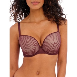 Freya Women’s Tailored Underwire T-Shirt Bra(Dark Cherry)