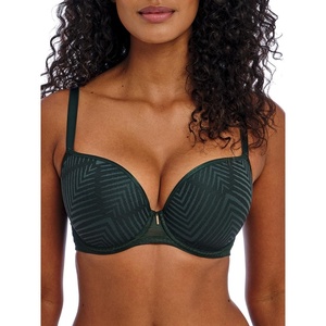 Freya Women’s Tailored Underwire T-Shirt Bra(Deep Emerald)
