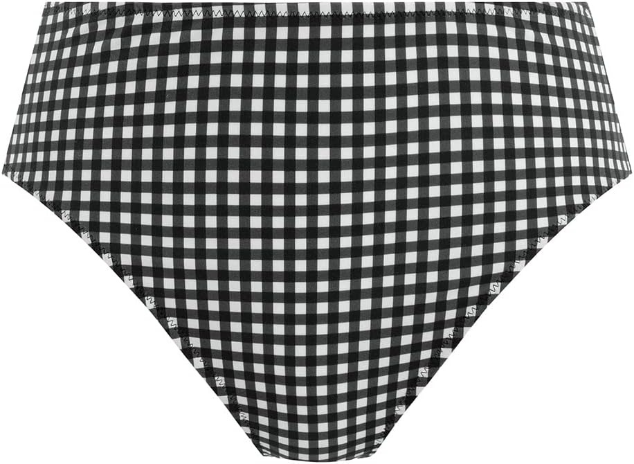 image:imageFreya Womens Check in High Waist Bikini BriefMonochrome