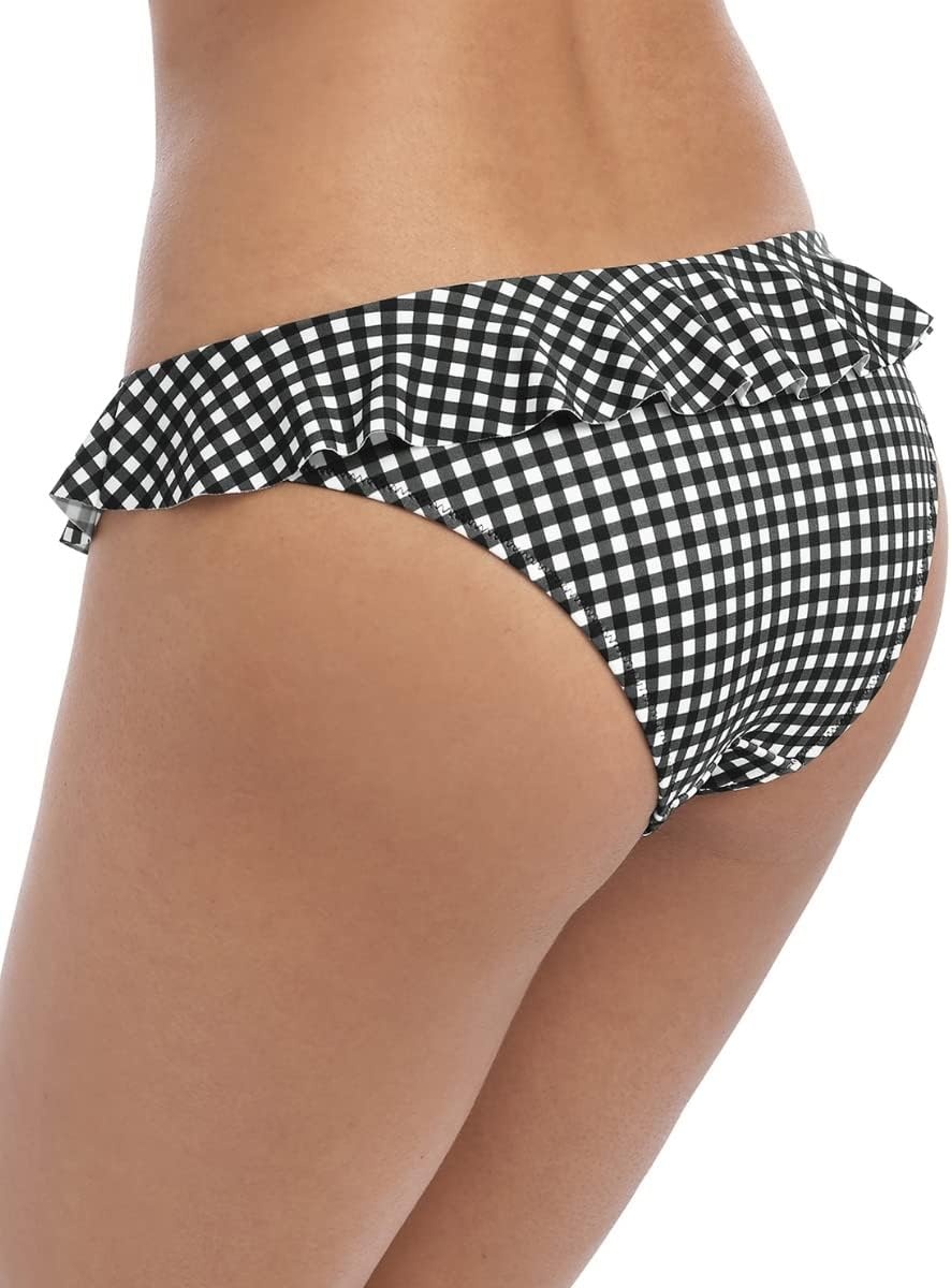 image:imageFreya Womens Check in Italini Bikini BriefMonochrome