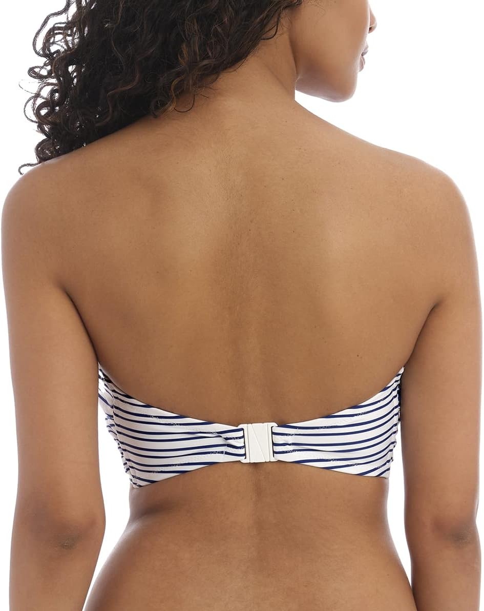 image:imageFreya Womens Check in Underwire Bandeau Bikini TopInk