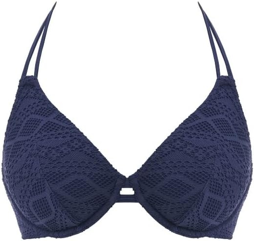 image:imageFreya Womens Floral Haze Uw Halter Bikini TopDenim
