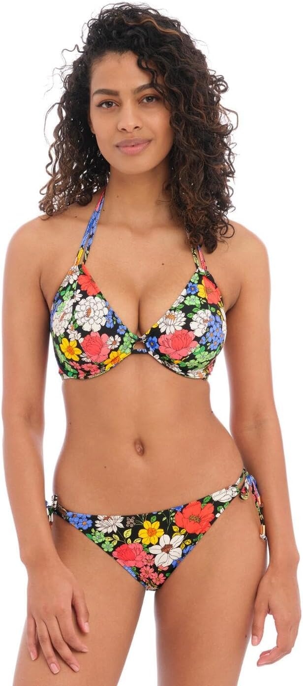 image:imageFreya Womens Floral Haze Uw Halter Bikini TopMulti