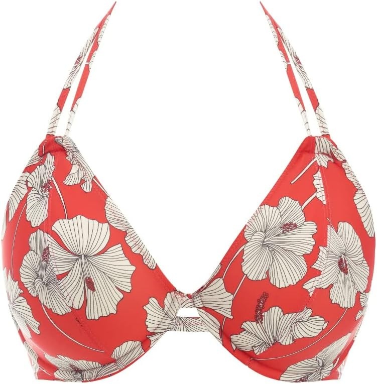 image:imageFreya Womens Floral Haze Uw Halter Bikini TopSunset