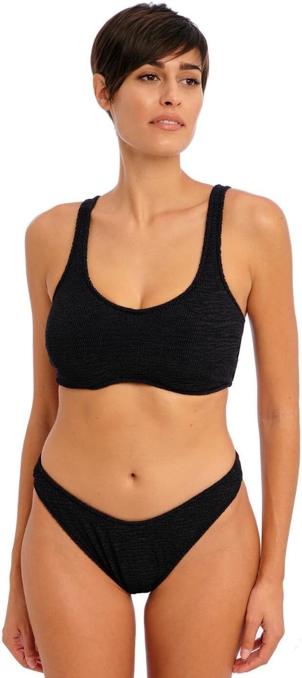image:imageFreya Womens Ibiza Waves Underwire Bralette Bikini TopBlack