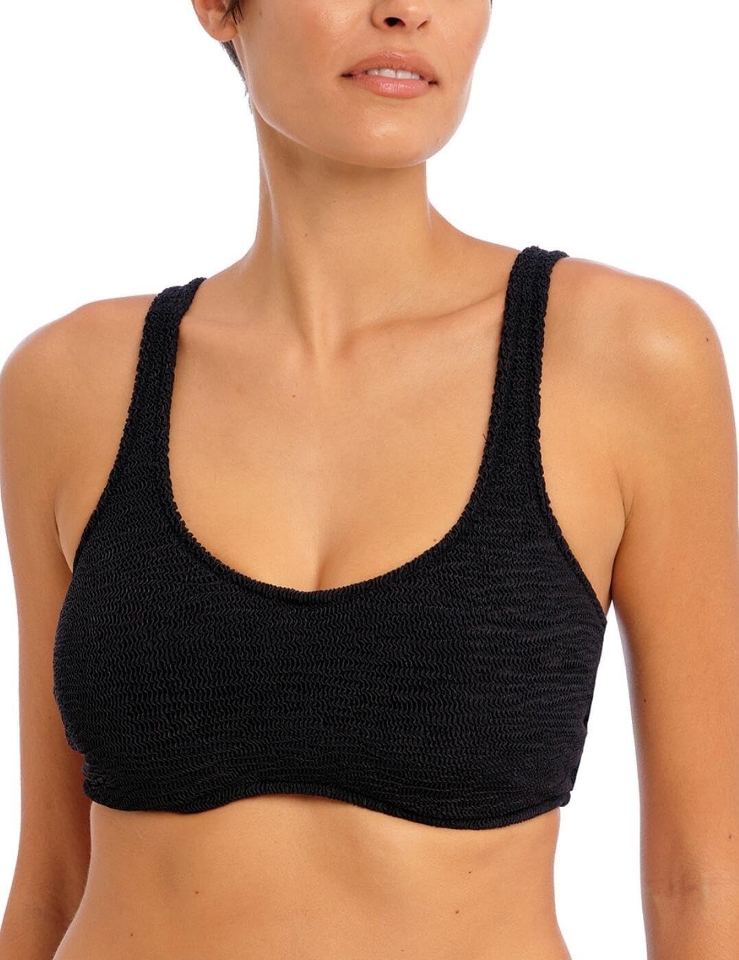 image:imageFreya Womens Ibiza Waves Underwire Bralette Bikini TopBlack