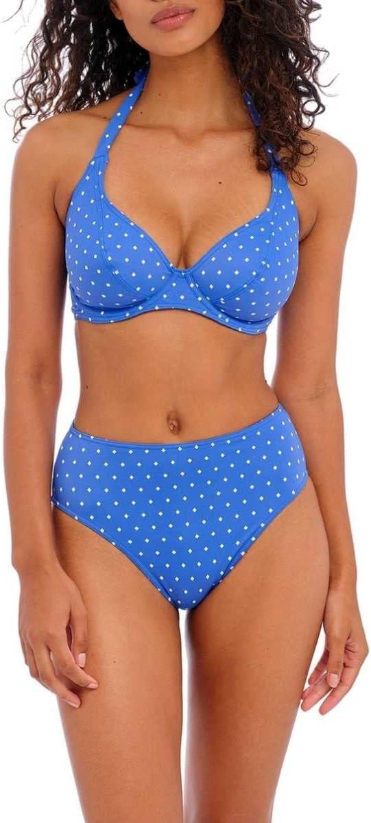 image:imageFreya Womens Jewel Cove Underwire Halter Bikini TopAzure