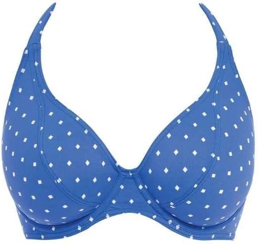 image:imageFreya Womens Jewel Cove Underwire Halter Bikini TopAzure