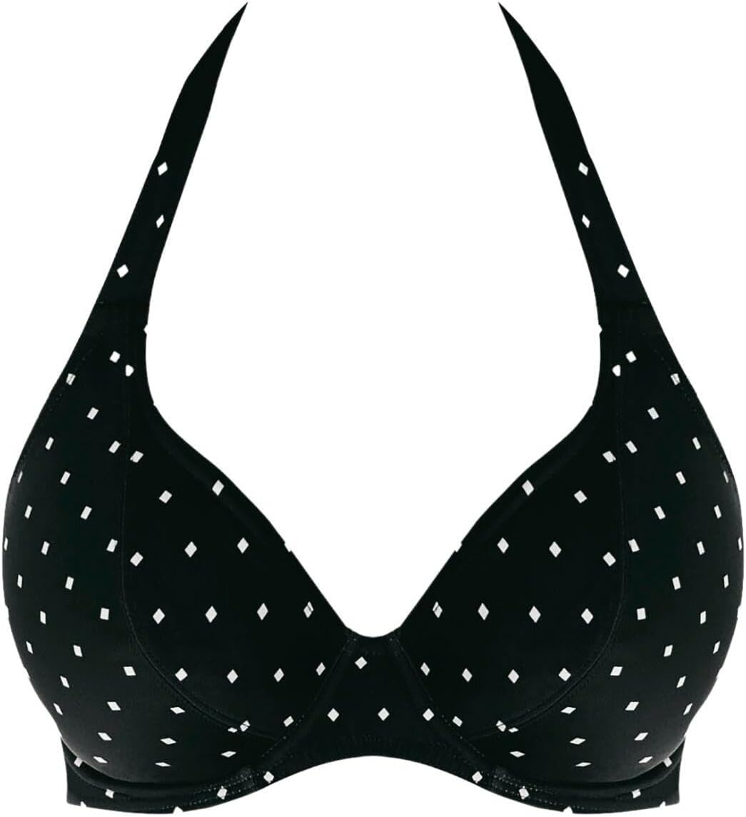 image:imageFreya Womens Jewel Cove Underwire Halter Bikini TopBlack