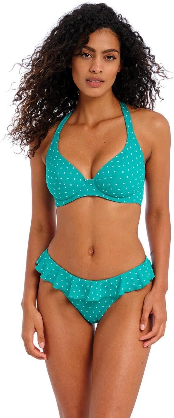 image:imageFreya Womens Jewel Cove Underwire Halter Bikini TopMarine