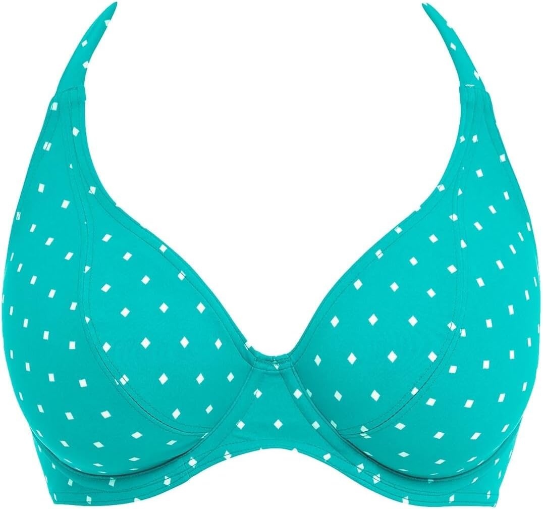 image:imageFreya Womens Jewel Cove Underwire Halter Bikini TopMarine
