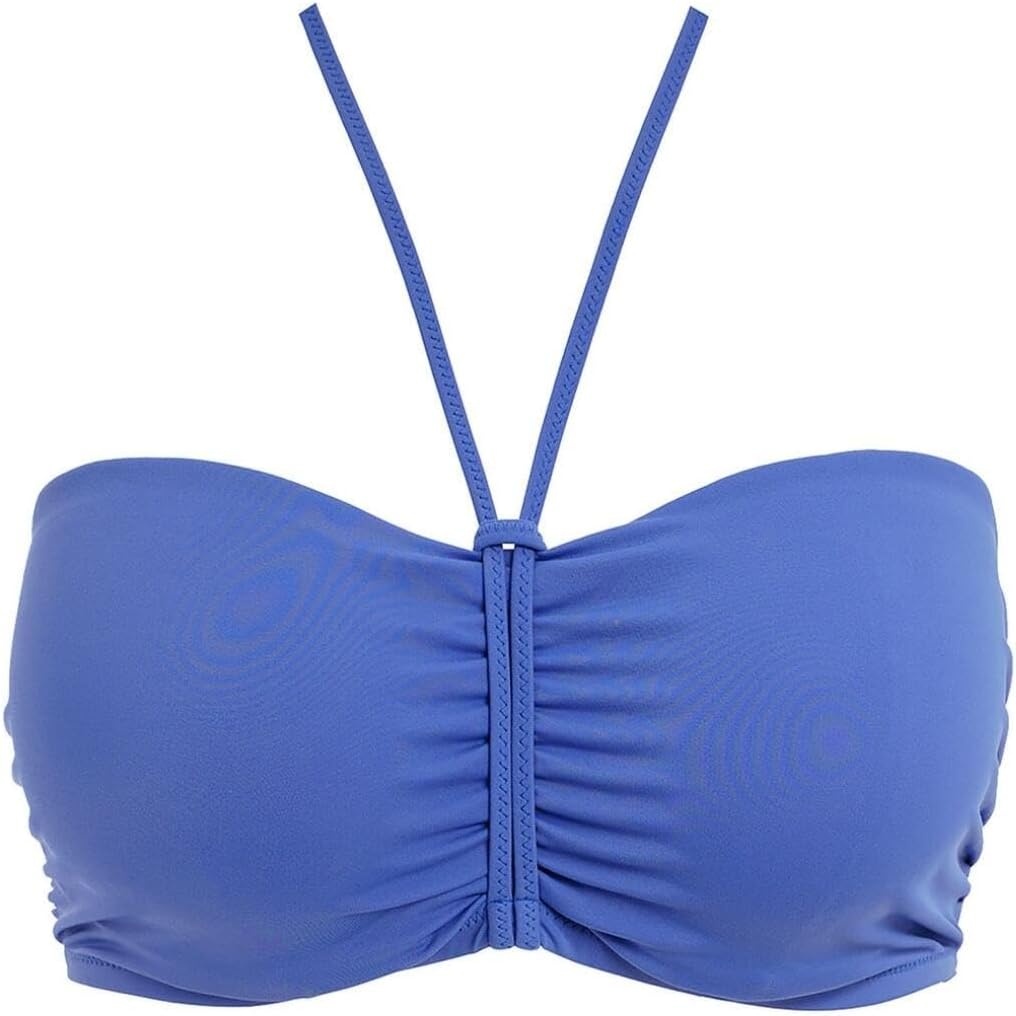 image:imageFreya Womens Jewel Cove Underwire Padded BandeauPlain Azure