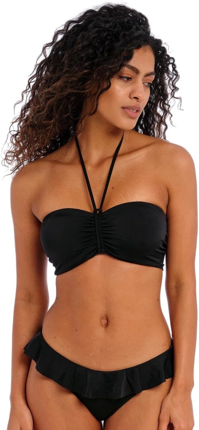 image:imageFreya Womens Jewel Cove Underwire Padded BandeauPlain Black