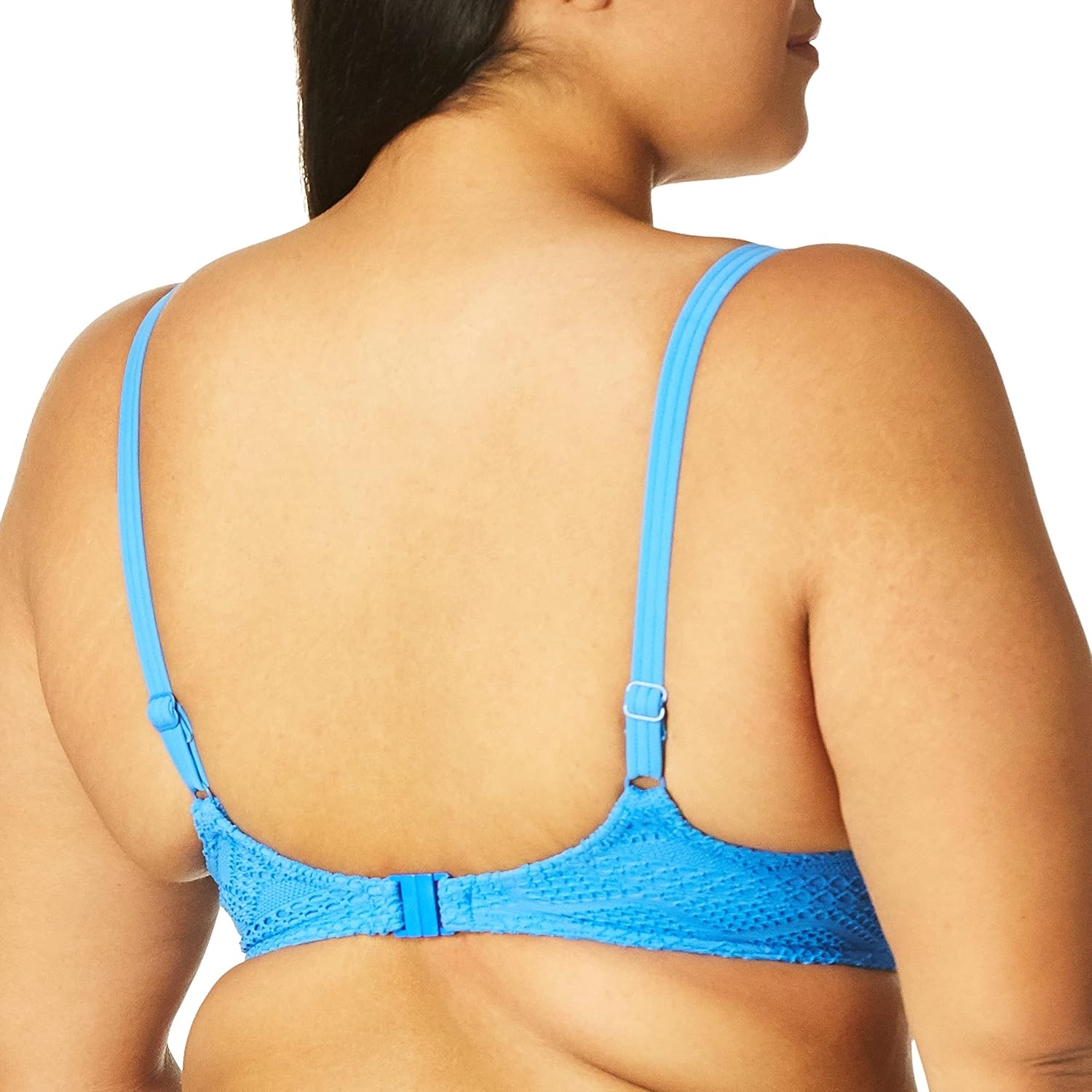 image:imageFreya Womens Sundance Crochet Sweetheart Padded Underwire Bikini Top 3970Blue Moon