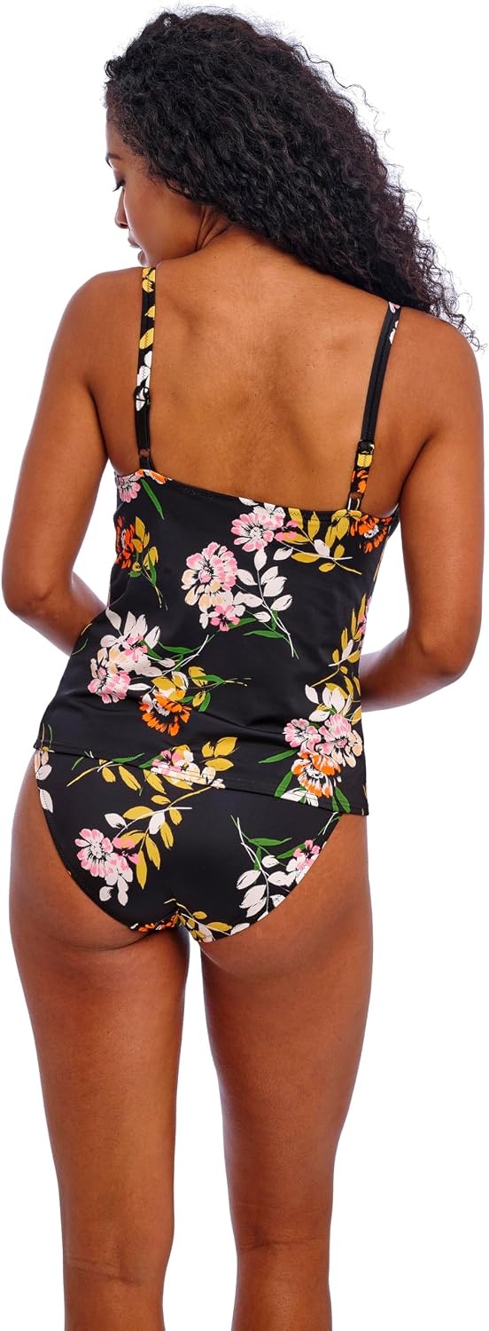 image:imageFreya Womens Twilight Soul Underwire Plunge Tankini TopBlack