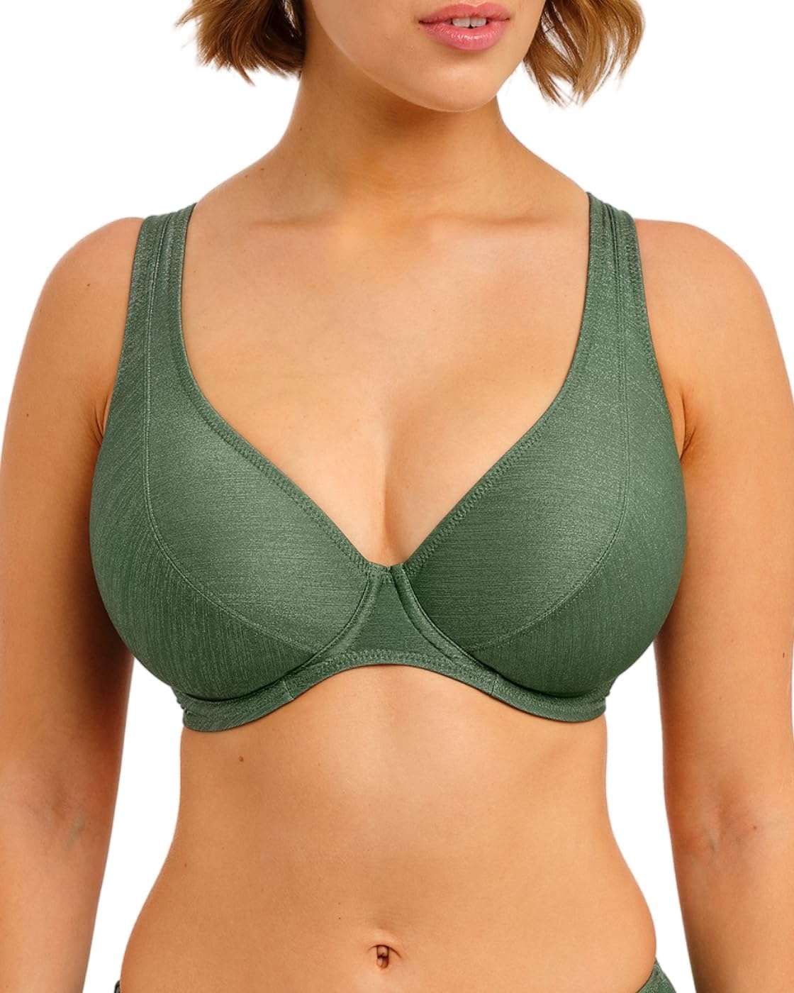 image:imageWomens Arizona Wave Underwire High Apex Bikini TopFern