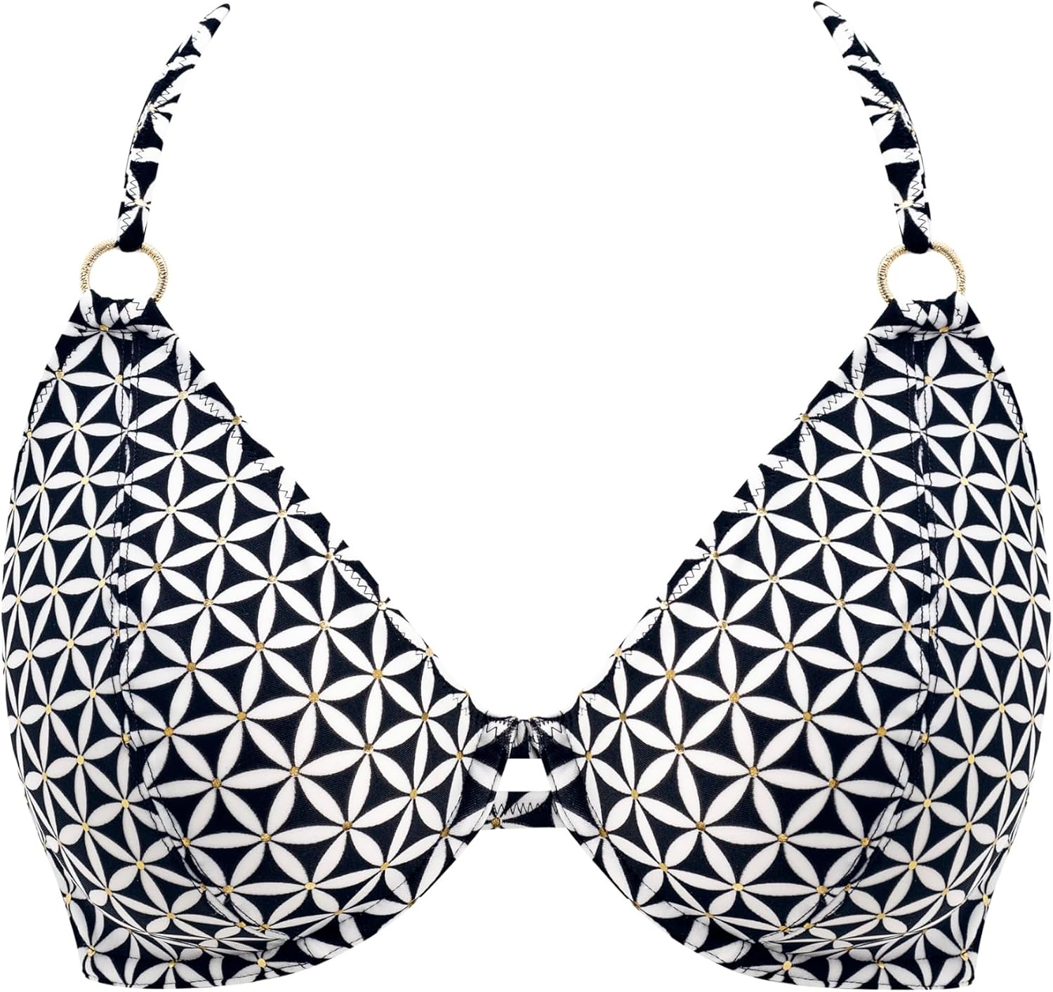 image:imageWomens KOH Tao Underwire Halter Bikini TopBlack
