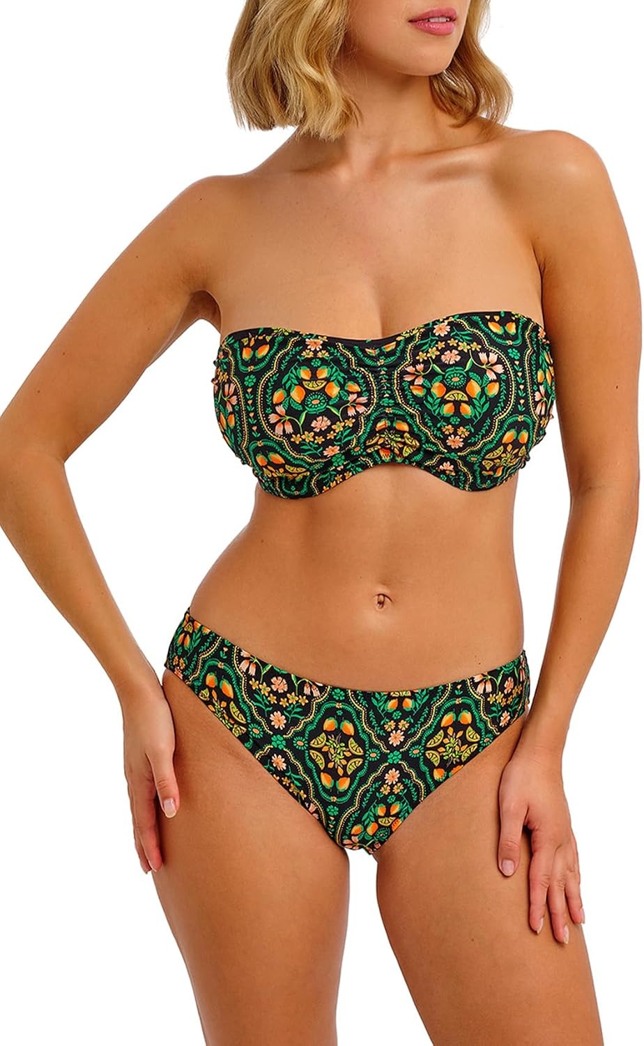 image:imageWomens Sunset in Seville High Waist Bikini BriefSanta Ana