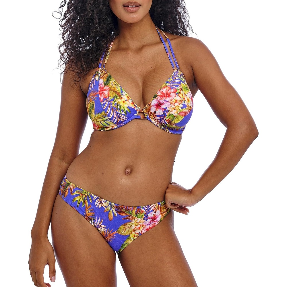 image:imageFreya Swim Womens Tiger Valley Underwire Halter Bikini TopUltramarine