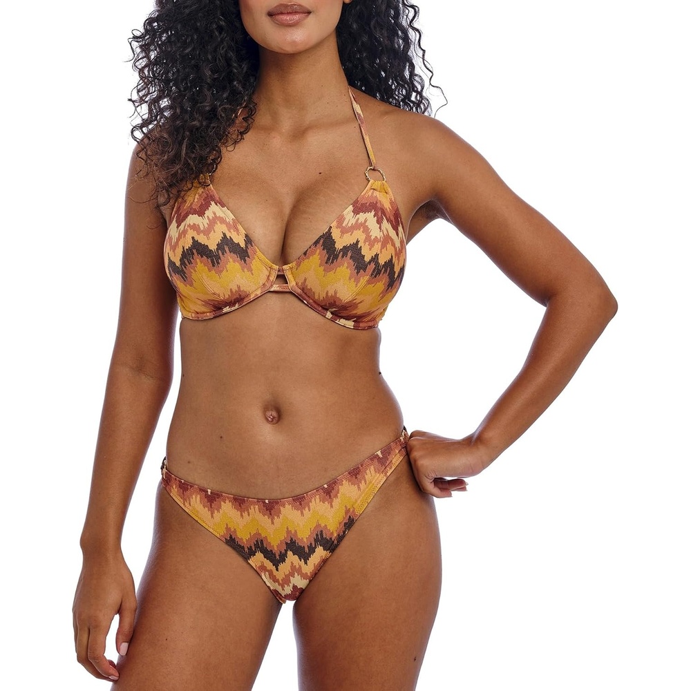 image:imageFreya Womens Arizona Wave Underwire Halter Bikini TopHorizon