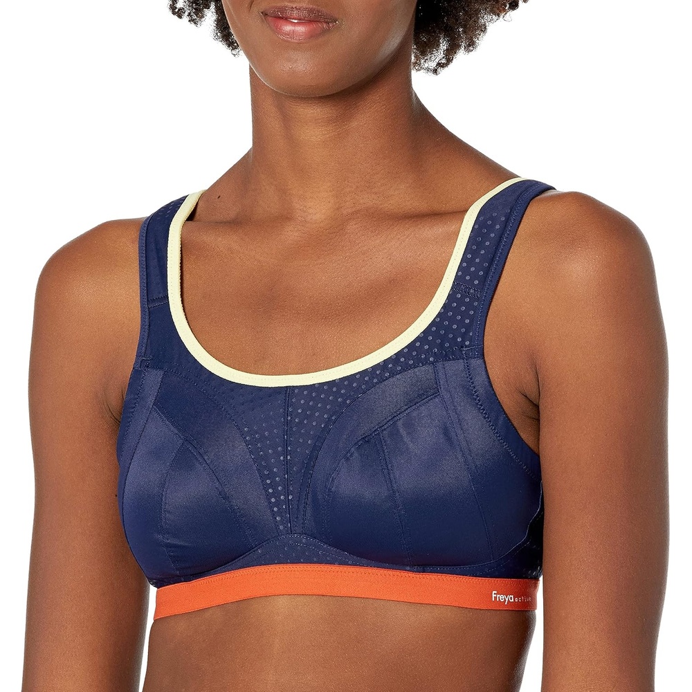 image:imageFreya Womens Dynamic Wireless Sports Bra with Racer Back ConversionNavy Spice