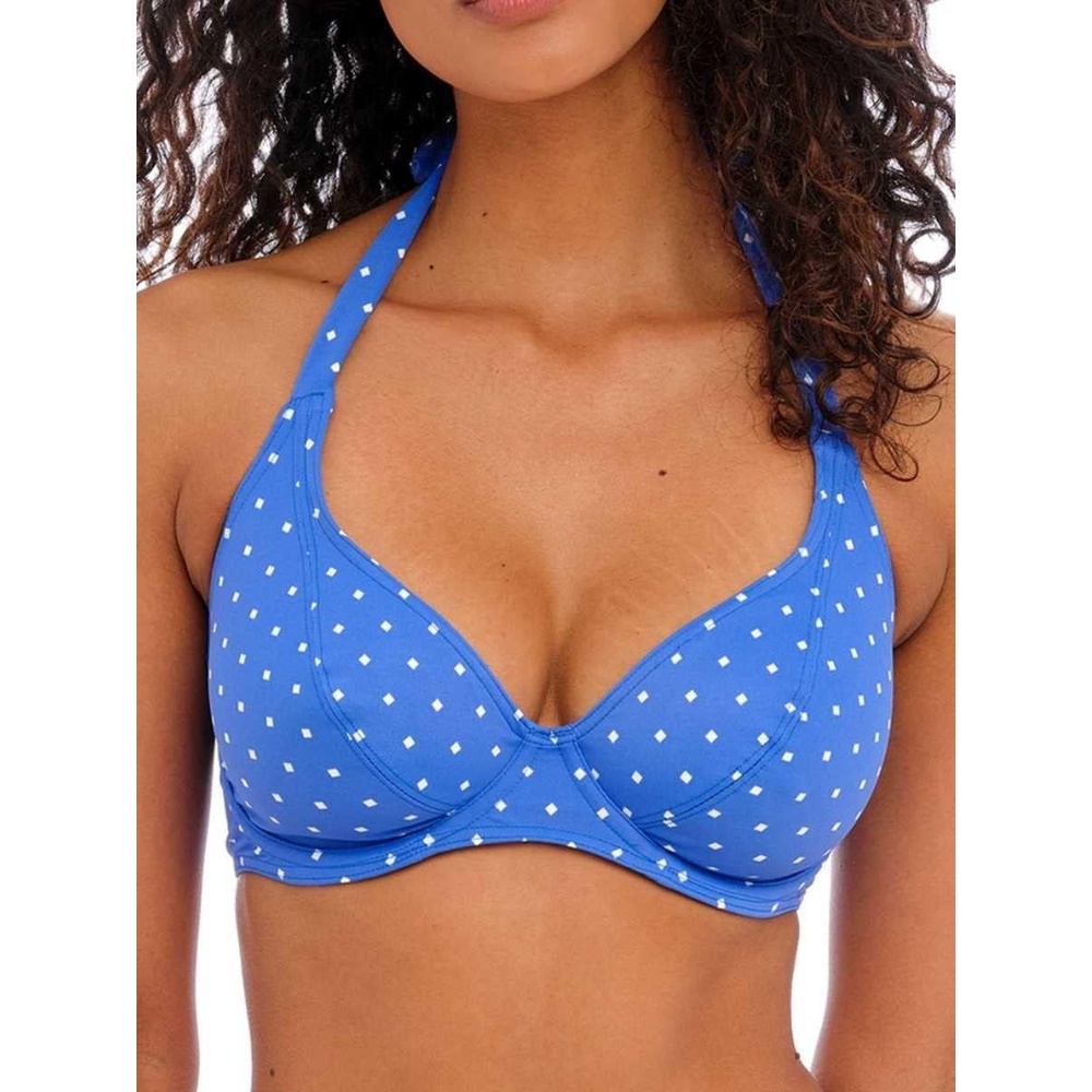 image:imageFreya Womens Jewel Cove Underwire Halter Bikini TopAzure