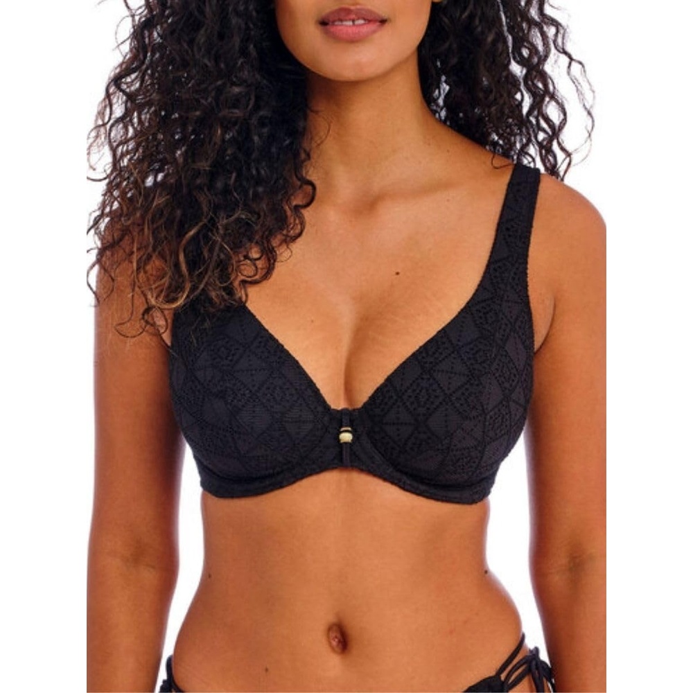 image:imageFreya Womens Nomad Nights Underwire High Apex Bikini TopBlack
