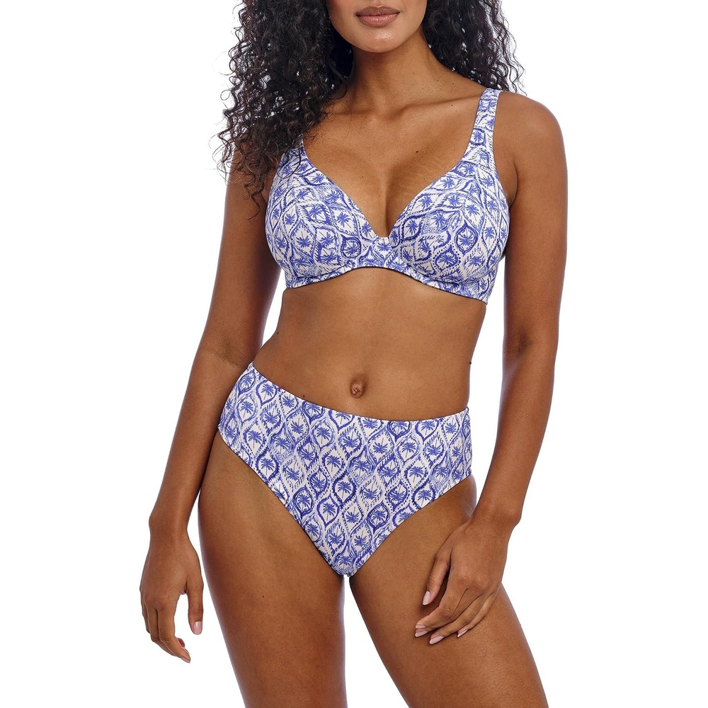image:imageFreya Womens Ocean Breeze Underwire High Apex Bikini TopDenim