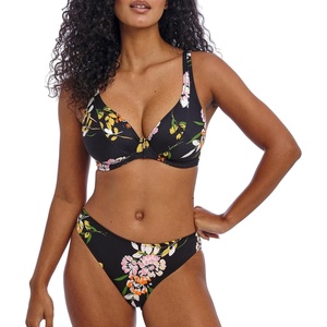 Freya Swim Women’s Twilight Soul Underwire High Apex Bikini Top(Black)