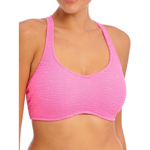 Freya Women’s Ibiza Waves Underwire Bralette Bikini Top(Sorbet)
