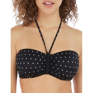 Freya Womens Jewel Cove Underwire Padded Bandeau(Black)