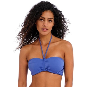 Freya Womens Jewel Cove Underwire Padded Bandeau(Plain Azure)