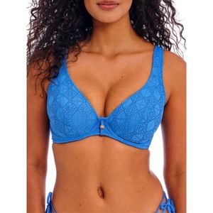 Freya Women’s Nomad Nights Underwire High Apex Bikini Top(Atlantic)