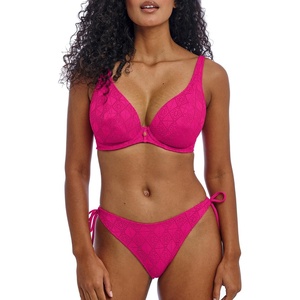 Freya Women’s Nomad Nights Underwire High Apex Bikini Top(Fuschia)