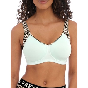 Freya Women’s Sonic Underwire Sports Bra(Pure Leopard Aqua)