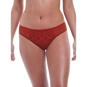 Freya Womens Sundance Crochet Hipster Swim Brief (3976)(Burnt Amber)